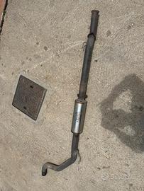 Scarico centrale supersprint grande punto abarth