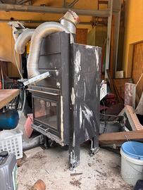 CAMINETTO A LEGNA VENTILATO AD ALTA RESA TERMICA
