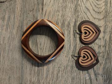 Braccialetto e orecchini