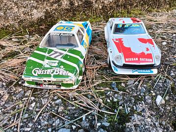 MODELLINI BURAGO  DATSUN 240 Z BMW M1 TURBO