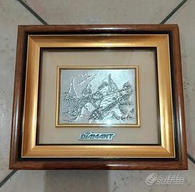 Quadro in argento 925 Savini Diamant