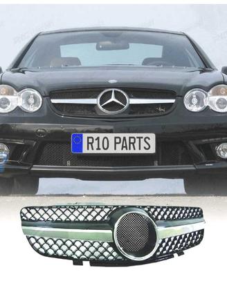 GRIGLIA MERCEDES CLASSE SL R230 01-08 SPORT AMG NE