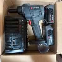 Rivettatrice 18v wurth