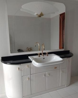 Mobile bagno + Specchiera +Lavandino + Rubinetto