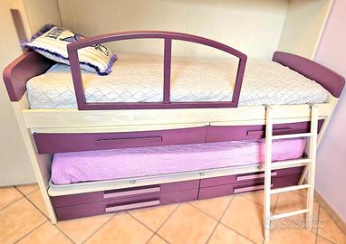 Letto a castello salvaspazio