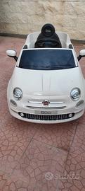 Auto elettrica Fiat 500 per bambini