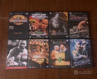 Lotto 8 DVD WWE Wrestling - Edizioni Rare Vision