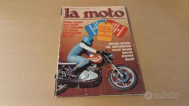 RIVISTA LA MOTO GENNAIO 1977