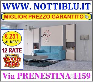 Letto a Scomparsa 2 piazze_12 rate TASSO ZERO