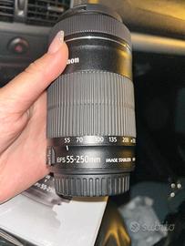 Obiettivo canon ef-s 55-250 mm