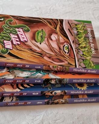 Steel ball run 1-4 prima edizione star comics