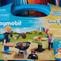 Playmobil backyard barbecue 