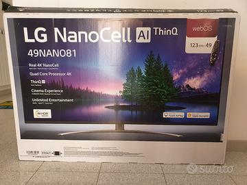 Smart TV LG NanoCell 49 pollici 4K (49NANO816NA)