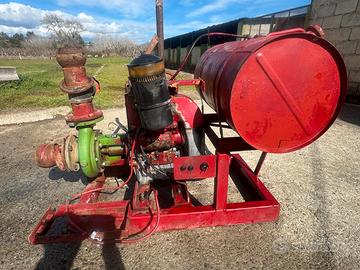 Motopompa Ruggerini 26cv con pompa Rovatti