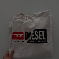 Felpa Diesel bianca