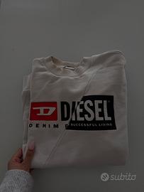 Felpa Diesel bianca