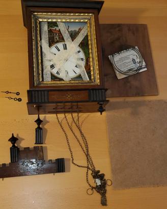Antico Orologio foresta nera da restauro 