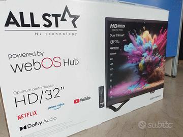 Smart TV ALL STAR 32" HD WebOS (NUOVA)