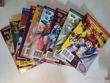 the slayers 1-9 manga 1998