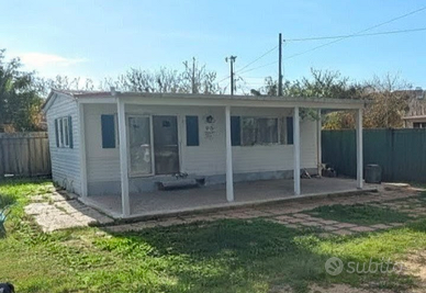Casa mobile con veranda