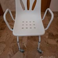 sedia per doccia disabili 