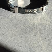 bracciale acciaio dolce gabbana 