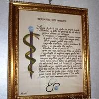 Quadro preghiera del medico