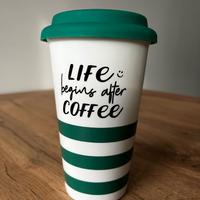 Mug take away Bialetti in porcellana