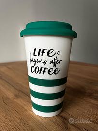 Mug take away Bialetti in porcellana