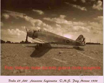 Modello Breda Ba65 A80 Aviazione Legionaria 1:100