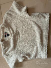 Maglietta morbida Ellesse bianca