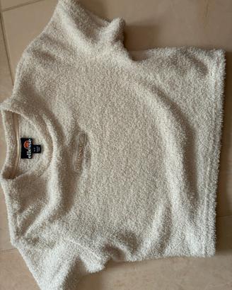 Maglietta morbida Ellesse bianca