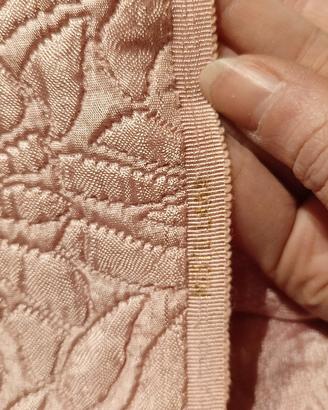 tessuto vintage rosa in misto lana