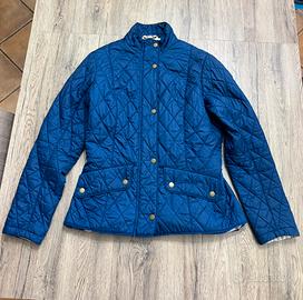 Giacca barbour blu donna