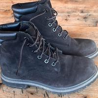 Scarponcini TIMBERLAND donna stringati neri