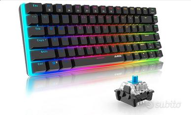 tastiera gaming meccanica RGB
