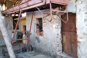 Montacarichi per balle fieno