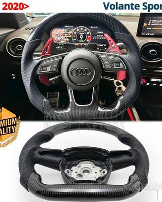 VOLANTE Sportivo Audi Q2 dal 2020 Carbonio e Pelle