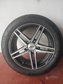 4 cerchi in lega AEZ 15” con gomme goodyear