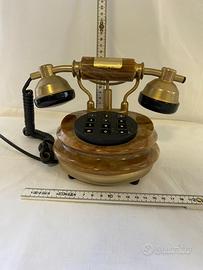 Telefono onice placcato oro
