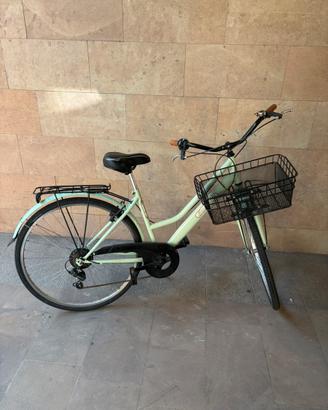 Bicicletta - 6 velocità, cestino, 2 lucchetti
