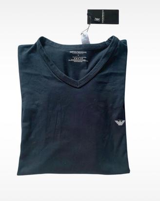 T-shirt blu uomo Armani