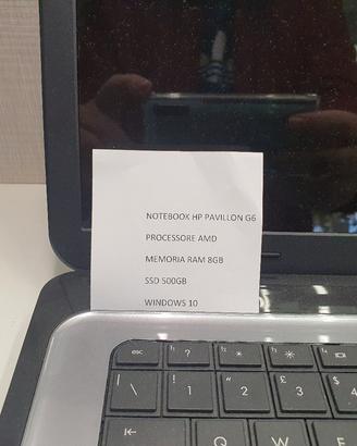 notebook HP usato 