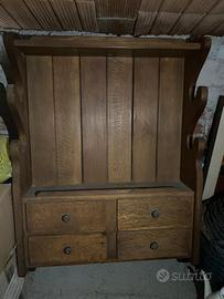 Fuciliera in rovere massiccio