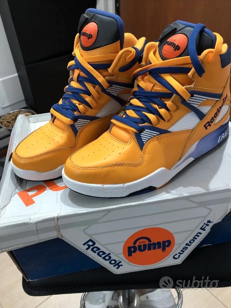 Reebok pump uomo arancione online