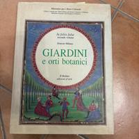 Libro “giardini e orti botanici” di Ernesto Milano
