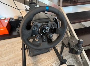 logitech g923 completo cambio+pedaliera COME NUOVO