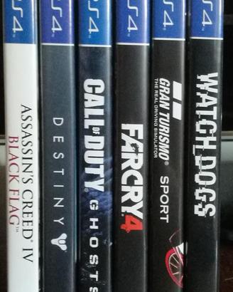 Giochi PS4, Titoli vari