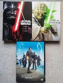 📌 STAR WARS 2 TRILOGIE CLASSICHE+ROUGE ONE DVD