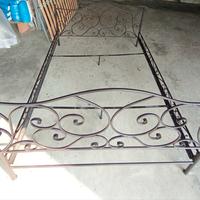 Letto metallo Maison du Monde + rete doppia